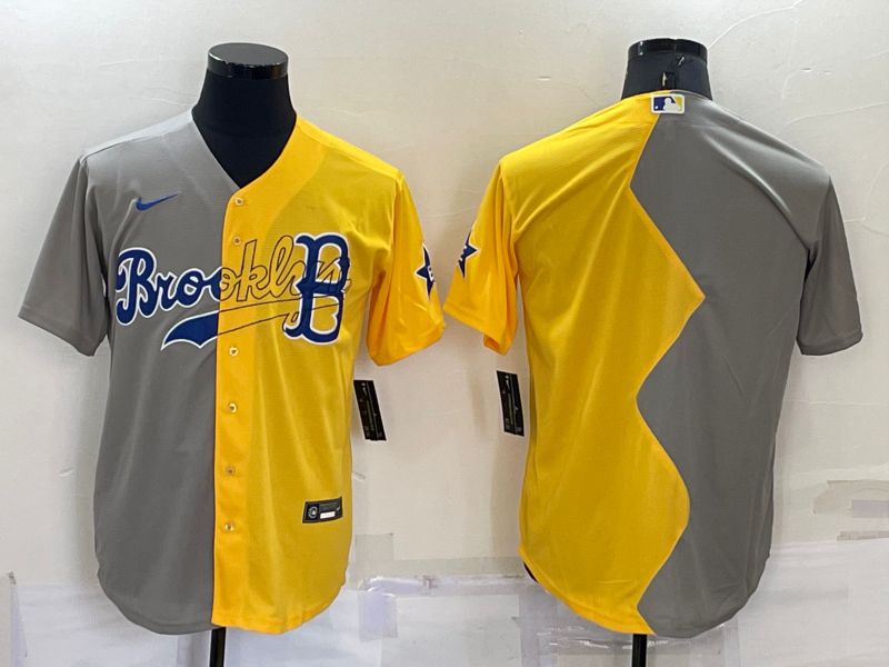 Men Boston Red Sox Blank Grey yellow Game Nike 2022 MLB Jersey